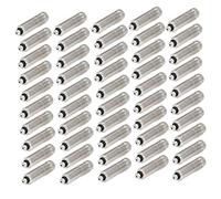 Spray Nozzles Quick Connect Misting Sprayer Nozzle Garden Spray Nozzle Push-On Nozzle Low Pressure, 360° Adjustable Head 50pcs Three-Section Extended 0.60mm Aperture 6010