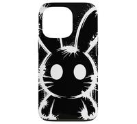 Spray Paint Bunny Silhouette Graffiti Urban Art Animal Case for iPhone 13 Pro