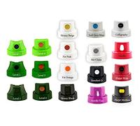 Spray Paint Caps Compatible with Montana Cans Includes 18 Pieces