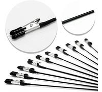 Spray Paint Clamping,Alligator Clip Stick Set, Metal Wire Alligator Clamps, Tailed Clasp Clips for Hobby Modeling DIY Memo, Photo, Card