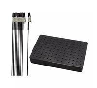 Spray Paint Clamping, Painting Stand Base and Alligator Clip Stick Set (Large Base + 10 Clips)