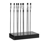 Spray Paint Clamps, Airbrush Holder Clamp, Model Making Tool, Painting Stand Base and 10 Pcs Alligator Clip Holder Stand for Hobby (Black)