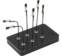 Spray Paint Clamps, Airbrushes Holder Clamp, Model Making Tool, Painting Stand Base and 10 Pcs Alligators Clip Holder Stand for Hobby