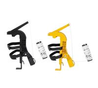Spray Paint Extension Pole - Long Reach Sprayer Wand With Trigger Bracket | Universal Adjustable Paint Pole Adaptor | Extendable Aluminum Handle For Painting High Ceilings Walls Fences, Up To 36 Inche