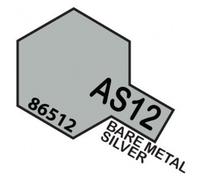 Spray Paint for Plastic 100 Ml. Aircraft Bare Metal Silver 86512 TAMIYA