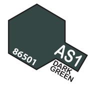 Spray Paint for Plastic 100 Ml. Aircraft Dark Green AS1 86501 TAMIYA