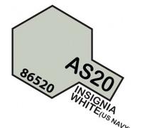 Spray Paint For Plastic 100 Ml. Aircraft Insigna White US NAVY 86520 TAMIYA