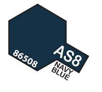 Spray Paint for Plastic 100 Ml. Aircraft Navy Blue AS8 86508 TAMIYA