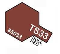 Spray Paint For Plastic 100 Ml. Hull Red Ts33 TAMIYA