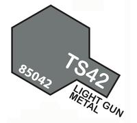 Spray Paint For Plastic 100 Ml. Light Gun Metal Ts42 TAMIYA