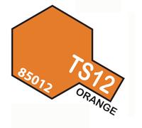 Spray Paint For Plastic 100 Ml. Orange Ts12 TAMIYA
