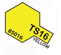 Spray Paint For Plastic 100 Ml. Yellow TS16 TAMIYA