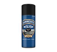 Hammerite Direct to Rust Smooth Finish Aerosol Black 400ml