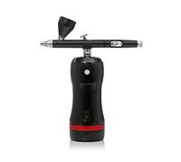 Spray Paint Machine, Black Ice Manufacture Air Brush Airbrush with Compressor Best Quality Cordless Rechargeable Car Spray Craft Paint(Light Yellow)