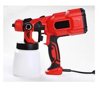 Spray Paint Machine, Spray Gun Hand-held Split 700W Portable High Pressure Electric Paint Disinfection Tool(Rosso)