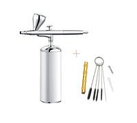 Spray Paint Machine, The Best Barber Cordless Airbrush Compressor Gun Powerful Kit(Part B White)