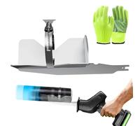 Spray Paint Mixer - Adjustable Reciprocating Saw Mount, Stainless Steel Shaking Mount, Non-slip Mixing Adapter, Portable Tools | Professional Equipment For Painter Artist Workshop Studio