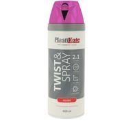 SPRAY PAINT PLASTIKOTE TWIST & SPRAY 400ML CHALK MATT SATIN GLOSS PRIMER SEALER