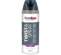SPRAY PAINT PLASTIKOTE TWIST & SPRAY 400ML CHALK MATT SATIN GLOSS PRIMER SEALER