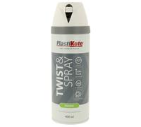 SPRAY PAINT PLASTIKOTE TWIST & SPRAY 400ML CHALK MATT SATIN GLOSS PRIMER SEALER