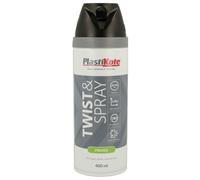 SPRAY PAINT PLASTIKOTE TWIST & SPRAY 400ML CHALK MATT SATIN GLOSS PRIMER SEALER