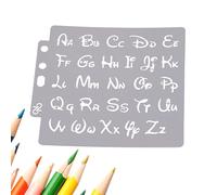 Spray Paint Stencil - Reusable Alphabet Stencil Set | Hollow Spray Paint Templates for Walls, Fabric and Furniture, Portable Lettering Tool for Crafts and Sign Making