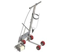 Spray Painting Line Marker Machine, Concrete Paint Line Striper, Line Width 3-15cm, Lane Marking Applicator with Circle Tool, Height Adjustable, can Draw Arcs, Curves, and Straight Lines