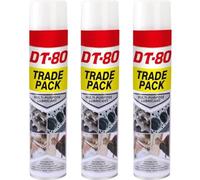 Spray Rust Remover Bike Chain Lube Penetrating Oil Lubricant - Cleans, Protects, Multi-Purpose DT-80-750ml Available in Pack of 1, 2, or 3 (3)