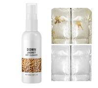 Spray Stain Remover | Cleaning Spray for Laundry - Powerful Down Jackets Stain Spray for Bathroom, Dorm, Business Trip, Outdoor, Camping and Travel