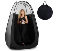 Spray Tan Tent, Portable Pop-Up Tanning Tent Instant Privacy Booth with Carry Bag for Outdoor Shower & Changing, 47x47x75in.