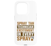 Spray Tanning Supplies Spray Tan Technician Case for iPhone 15 Pro