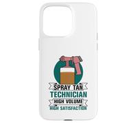 Spray Tanning Supplies Spray Tan Technician Case for iPhone 15 Pro Max