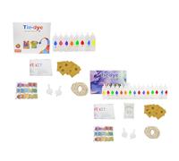 Spray Tie Dye Kit - Fabric Art Set with Crafting Paint, Easy to Use Color Tools | Kits for Adults Beginner Expert Home Outdoor School Hats Clothing Socks Scarves Projects, Expressive Made, Numerou