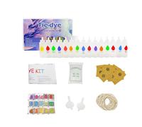 Spray Tie Dye Kit - Tie Dye Spray Ki - Fabric Art Set Crafting Paint for Beginner Expert | Complete Vibrant Color Fabric Spry Paint Kit for Clothes Shoes Bags Hats Scarves School Projects