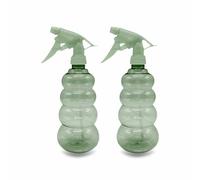 Spray Water Bottle Spray Bottles Oil Spray Bottle Mist Misting Plastic Cleaning Salon Home Gardening Plant Water Durable Trigger Sprayer Refillable Hair All Directions Clear Bottle 2 Pieces (1 Pack)