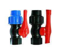 Spray Water Connection 20/25/32/40/50mm-1/2 3/4" 1" 1-1/2" Plastic Water Pipe Quick Valve Connector PE Pipe Ball Valve Accessories