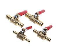 Spray Water Connection 6 Mm-12 Mm Hose Barb Inline Brass Water Oil Gas Fuel Pipeline Closing Ball Valve Fittings