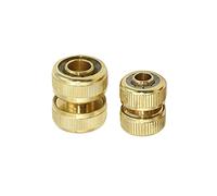 Spray Water Connection Brass 1/2 3/4 Inch Hose Quick Coupling 12mm/16mm Hose Repair Joint Garden Greenhouse Water Pipe Adapter