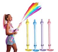 Spray Water Gun，Glowing Rainbow LED Water-Gun，Summer Fun that Pops Like Magic，Firework Spray Water Squirter for Summer Swimming Pool Beach Water Play (Color 4pcs)