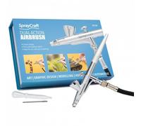Spraycraft SP25K Dual-Action Airbrush Kit