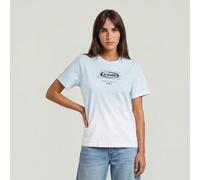 Sprayed Hyper Graphic T-Shirt - Multi color - Women L