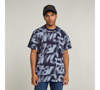 G-star Sprayed Letters Loose Short Sleeve T-shirt
