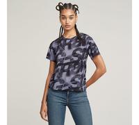 Sprayed Letters Top - Multi color - Women S