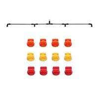 Sprayer Boom Wand with 3 Flow Rate Nozzles -Wide-Coverage Agricultural & Lawn Spray Attachment for Tractors/UTVs