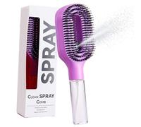 Sprayer Comb Hair Brush with Fine Mists Function for Smooth Tangling Proof Hair Care and Styling Detangler Comb