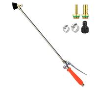 Sprayer Replacement Lance | Hose Nozzle Replacement | Adjustable Watering Tool with Quick Connector and Stop Valve for Tree Lawn Patio Flowerbed