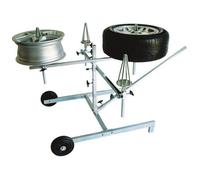 Sprayers Alloy Wheel Painting Stand. Will Take 4 Large Alloy Wheels. Fully Adjustable And Spinning