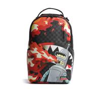 Sprayground Bender Fire Drama Backpack, 17L, unisex, multi-coloured