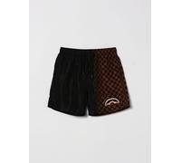 SPRAYGROUND Boy's Check Print Nylon Swim Shorts with Logo - Size: 16 - unisex
