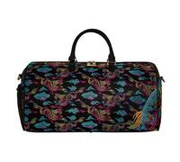 Sprayground Embroidered Dragon Weekender travel bag 52 cm multicolored